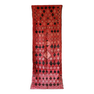 Boujad. tapis marocain vintage, 128 x 355 cm