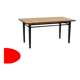 1970s vintage extendable dining table