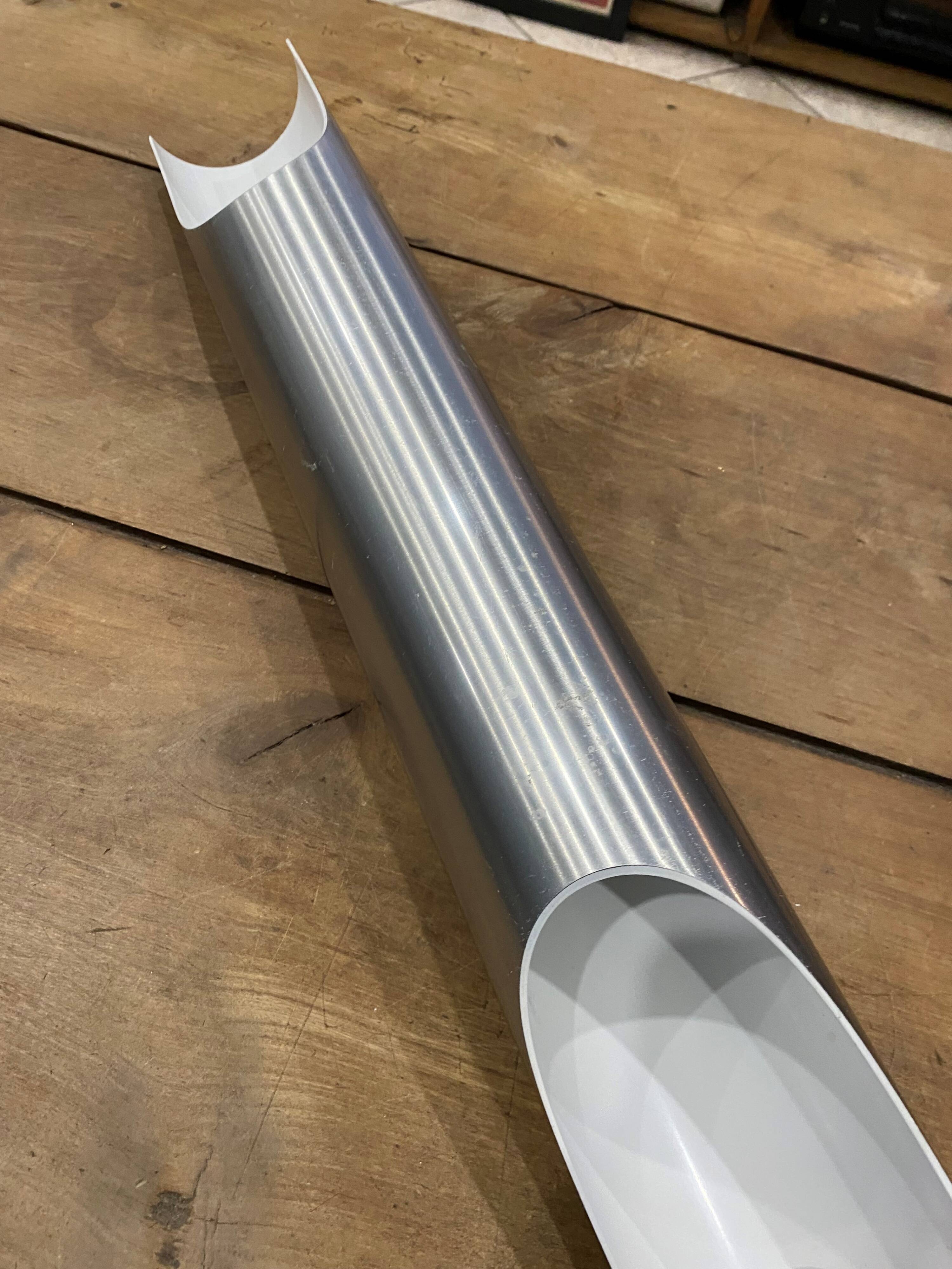 Wall lamp n2 Sconce Fuga XXL 60cm Aluminum Raak Komulainen 1970 vintage