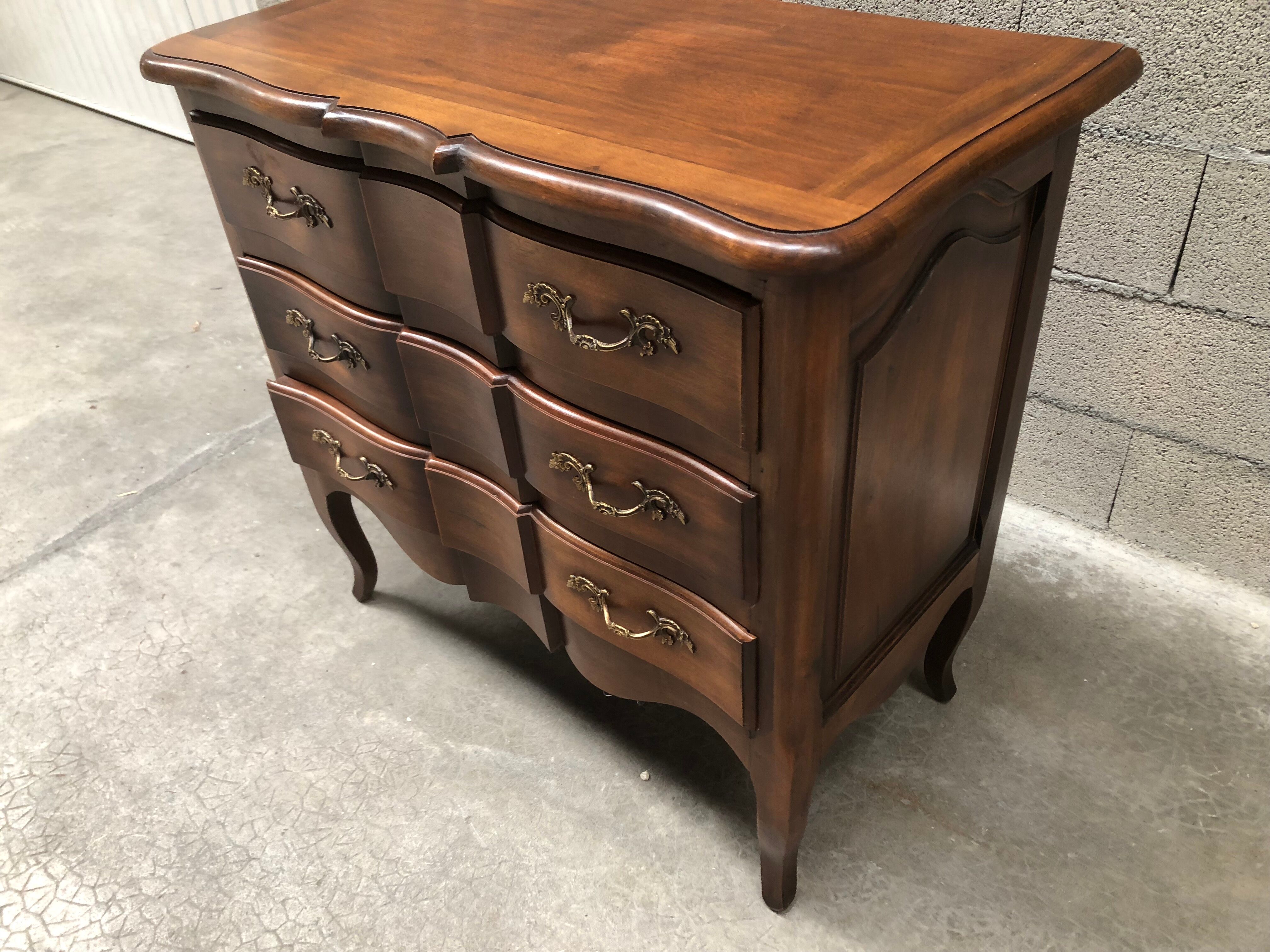 Louis XV style walnut dresser