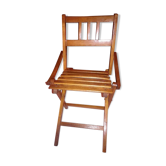 Chaise pliante enfant années 50