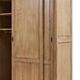 Sanded solid wood dresser, large wardrobe