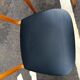 Series of 4 vintage scandinavian chairs with compass feet