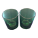 Pair of thick green glasses