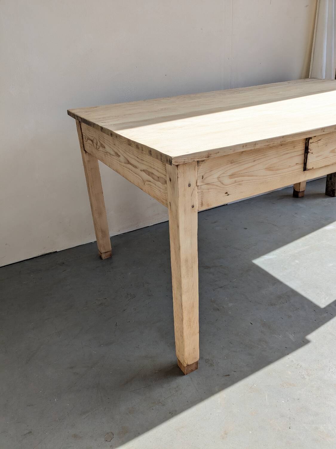 Restored farmhouse table