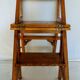 Bibliotheque stepladder chair