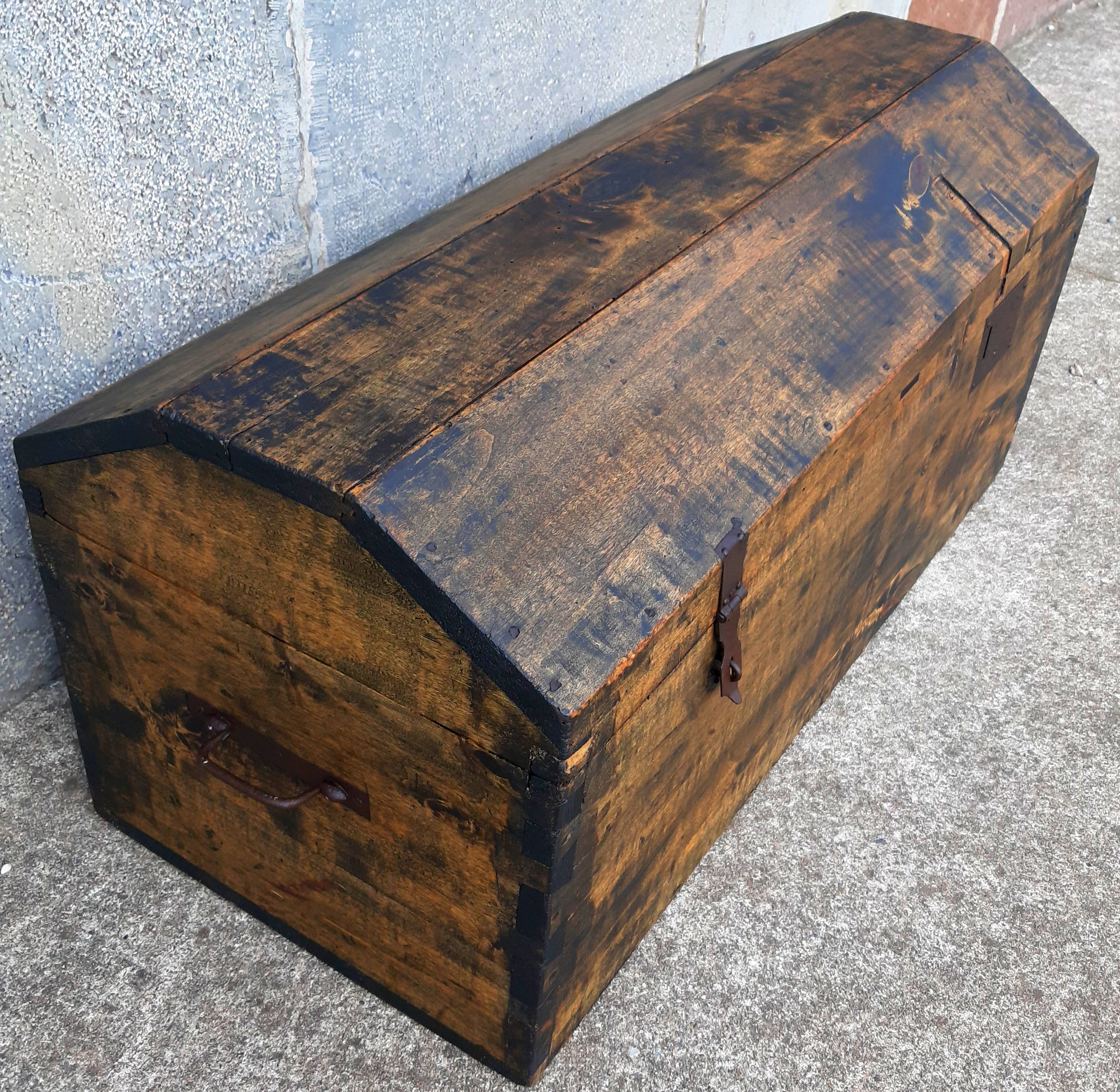 Wooden trunk