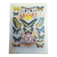 Lithographie sur les papillons de 1928 "exotiques"
