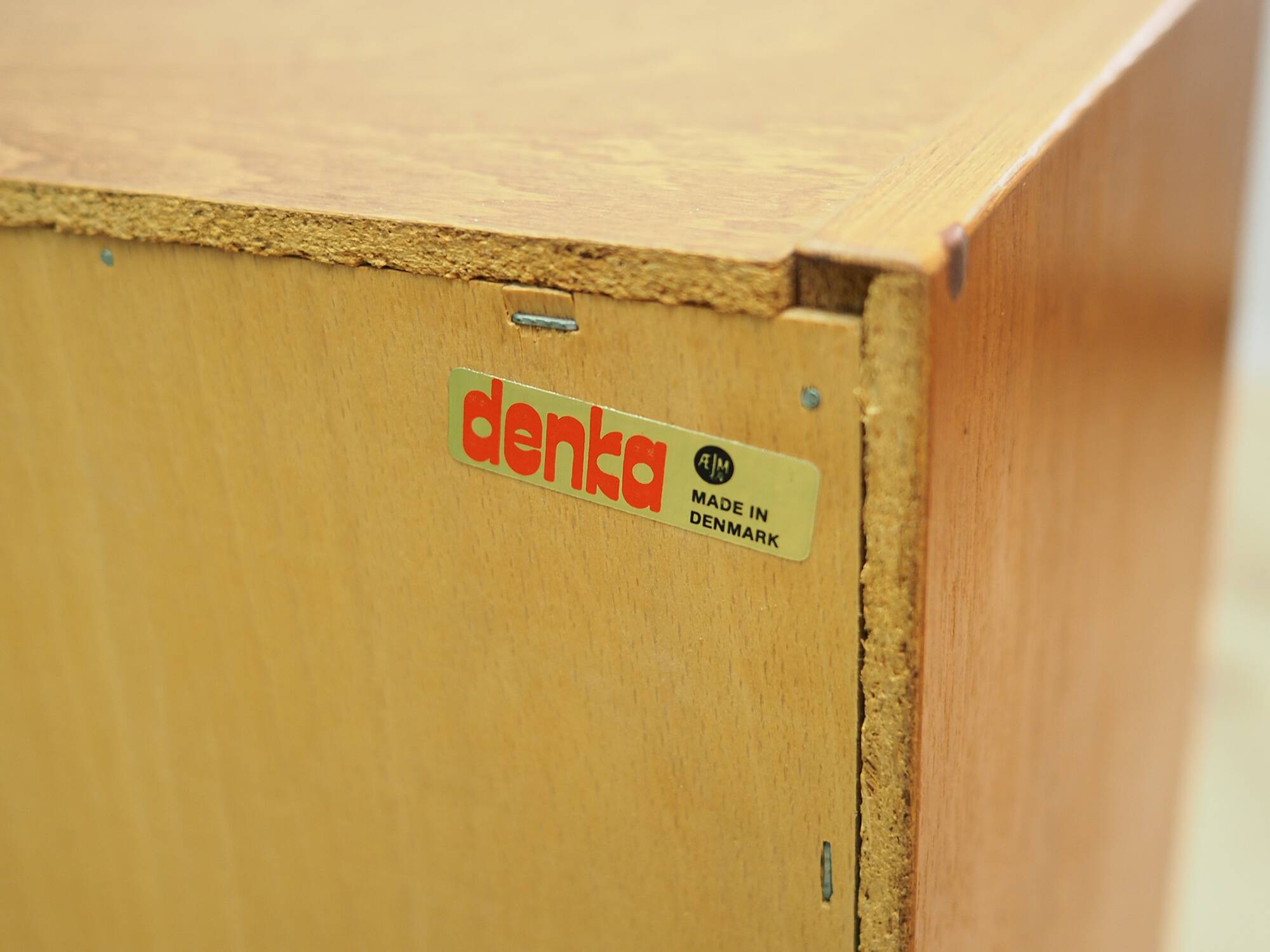 Teak bookcase, Danish design, 1970s, manufacturer: Denka