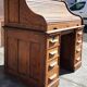 American "Roll Top" desk in oak.