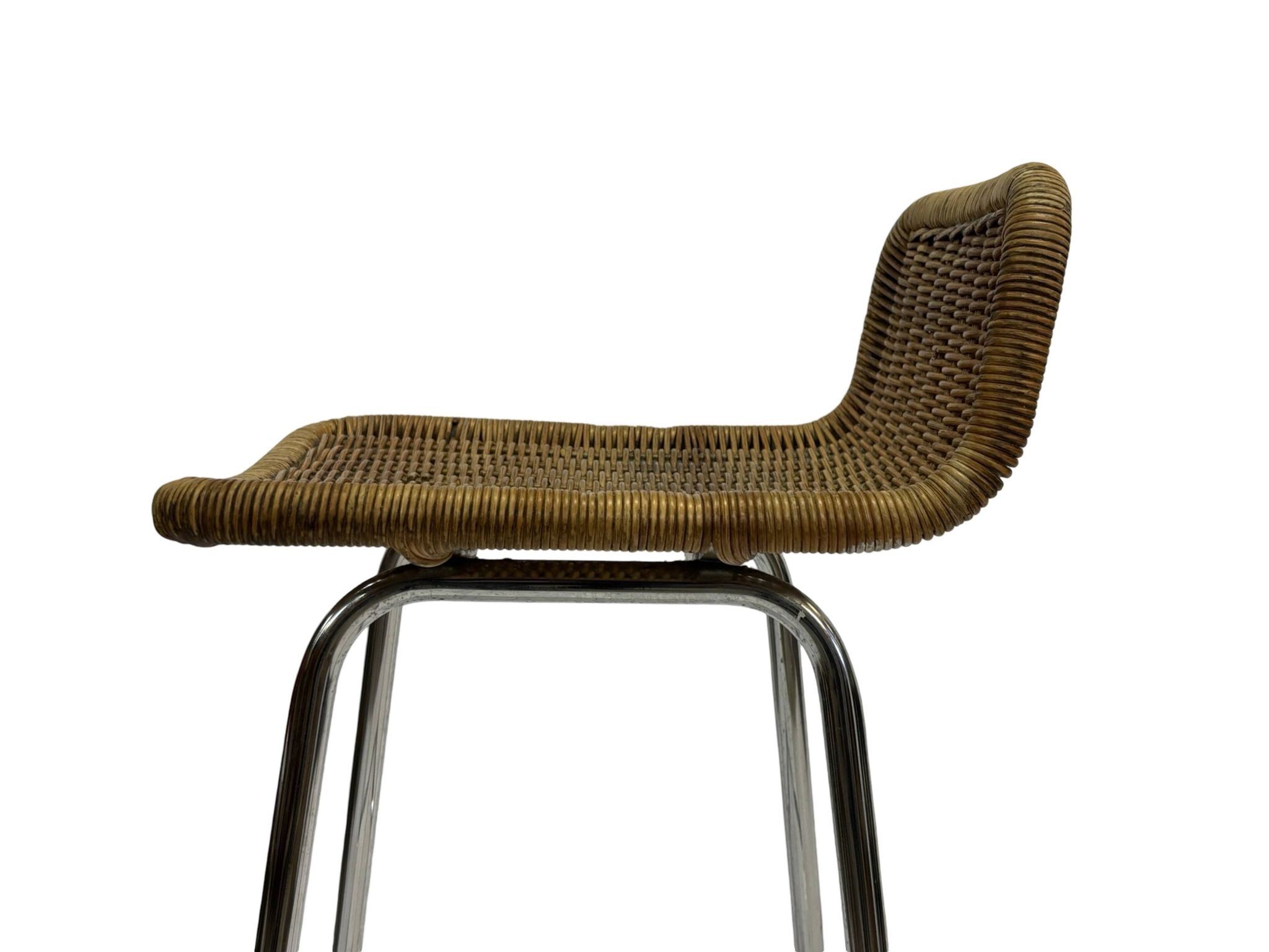 Vintage stool barstool Dirk van Sliedregt Rohe Noordwolde 1960 Netherlands