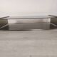 Stainless steel coffee table design Roche Bobois
