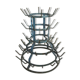 Yew tree, bottle rack or bottle hedgehog