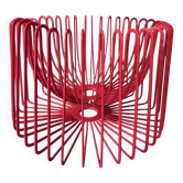 Corbeille coupe à fruits rouge Trådig par Ehlén Johansson