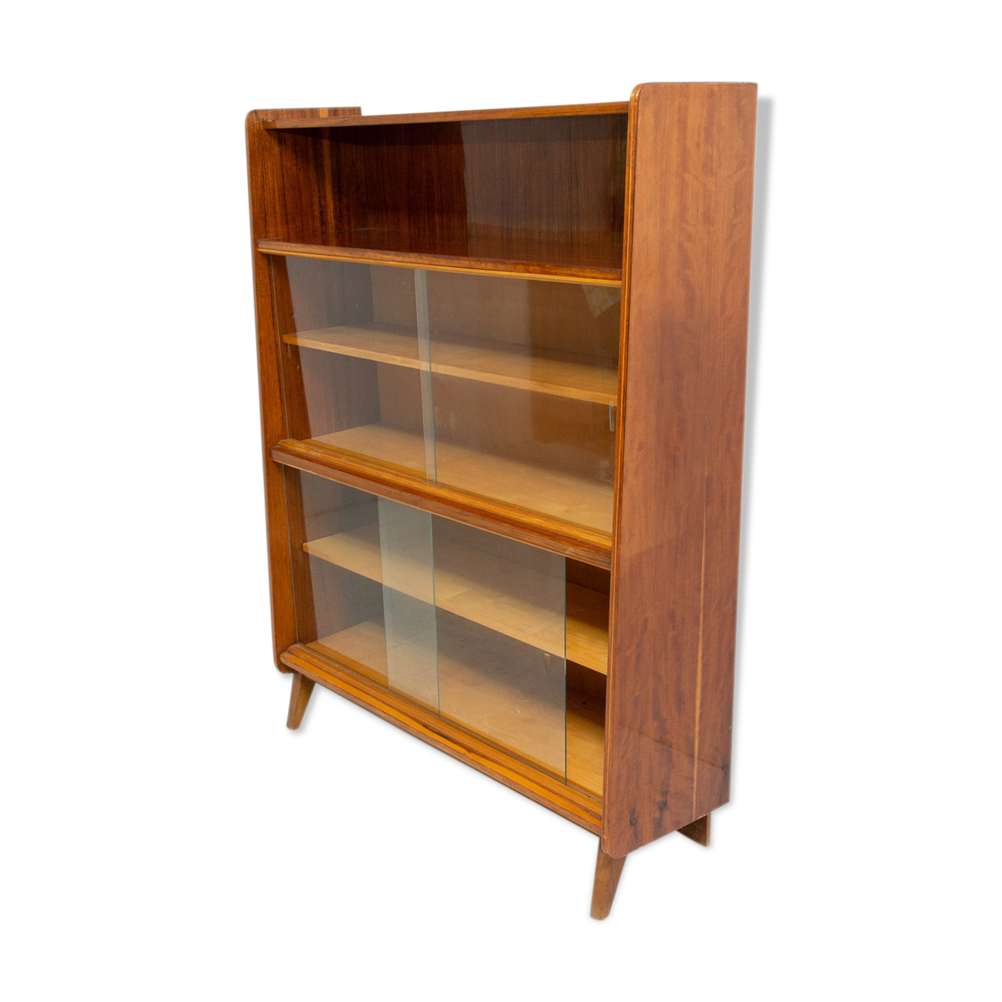 Bibliothèque vintage du milieu du siècle par František Jirák, années 1960, Tchécoslovaquie
