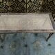 Piano bench in cannage