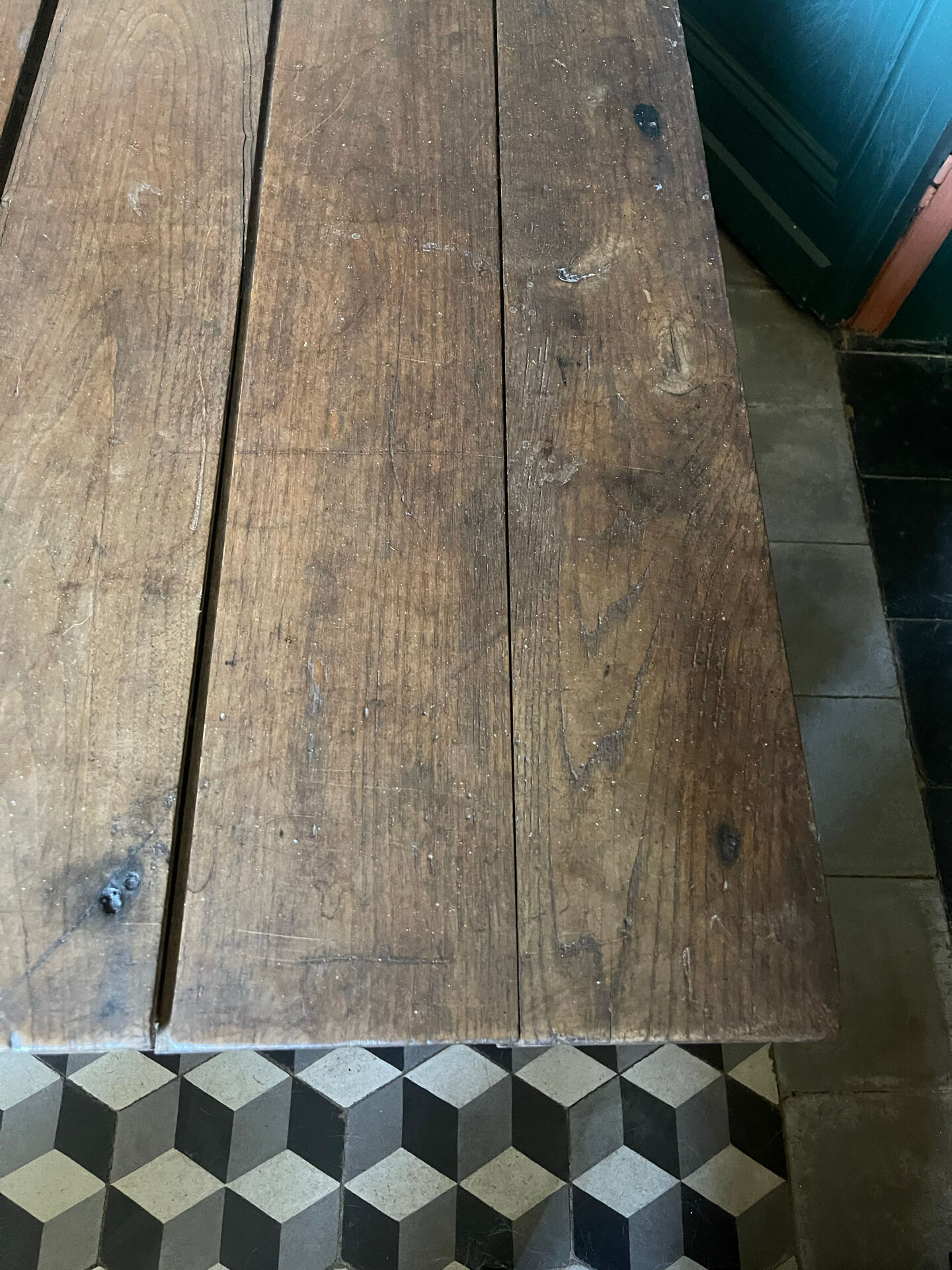 Old farmhouse coffee table