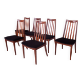 Teak Dining Chairs by Leslie Dandy for G-Plan, 1960s, Set of 6