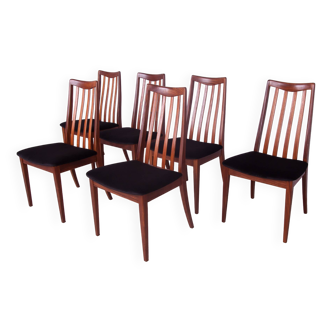 Teak Dining Chairs by Leslie Dandy for G-Plan, 1960s, Set of 6