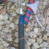 old badminton racket