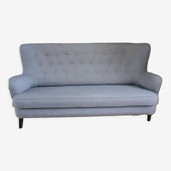 3-seater heather grey sofa