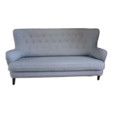 3-seater heather grey sofa