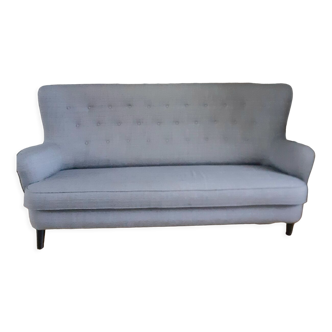 3-seater heather grey sofa