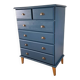 Commode blue ganne