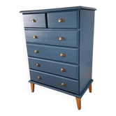 Commode blue ganne