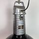 Large Industrial Black Enamel Factory Pendant Lamp from Philips, 1960s