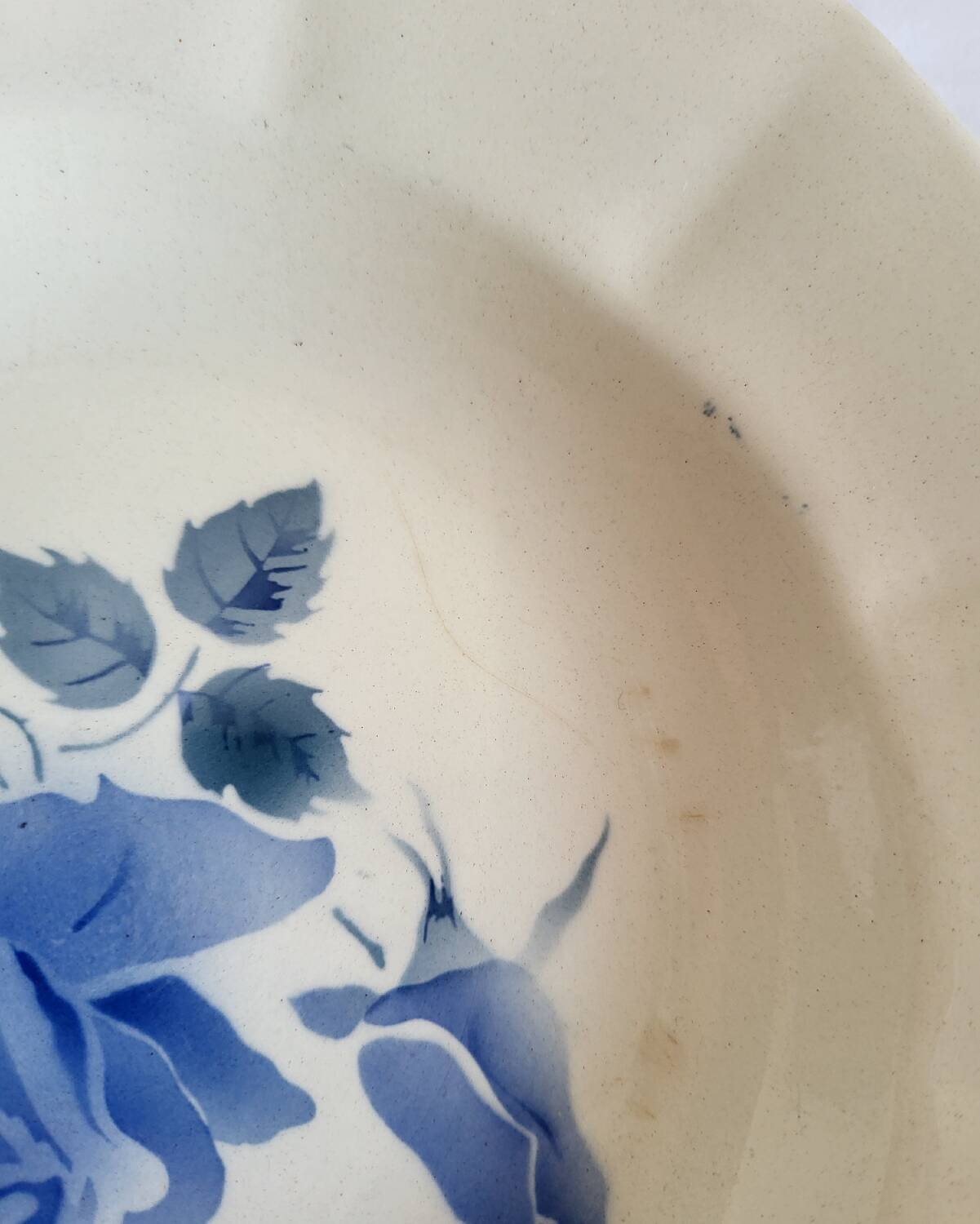 7 vintage deep plates in earthenware from Digoin Sarreguemines