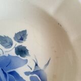 7 vintage deep plates in earthenware from Digoin Sarreguemines