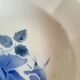 7 vintage deep plates in earthenware from Digoin Sarreguemines