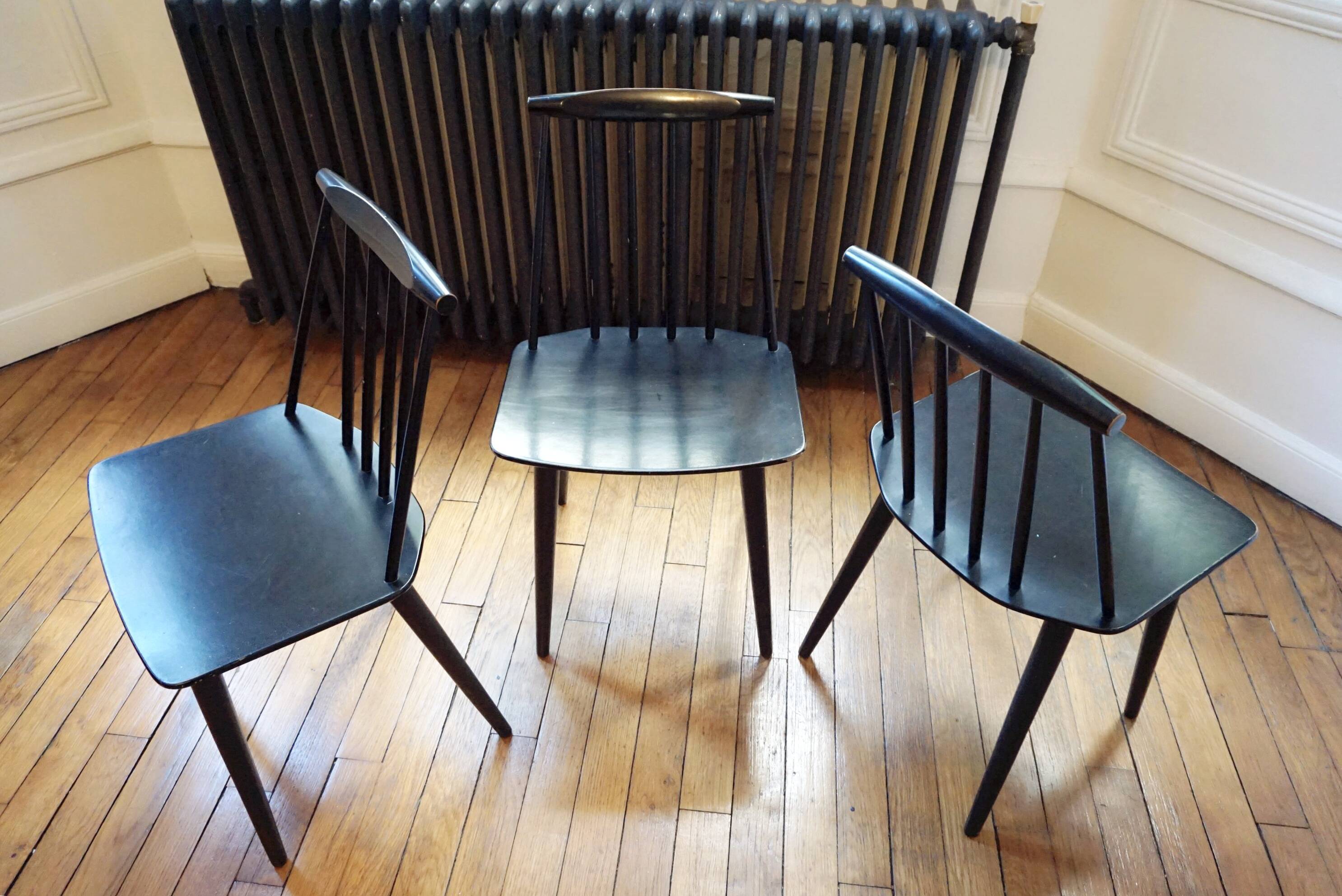 Danish Chair furniture model d77 by Folke Palsson