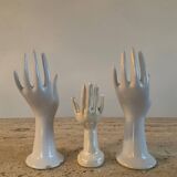 Trio of vintage ceramic ring sizes