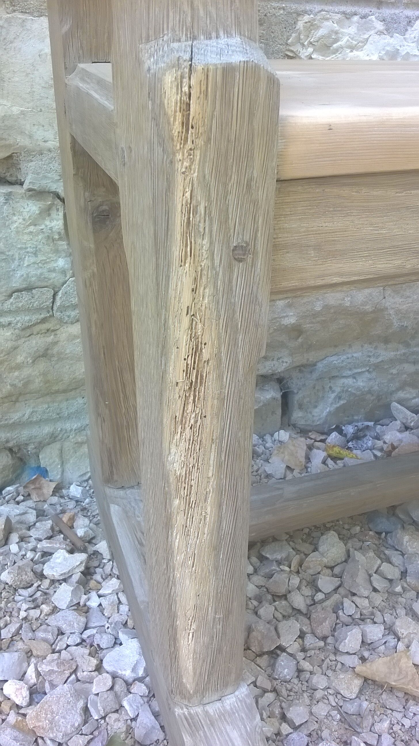 Paires grand banc d'église