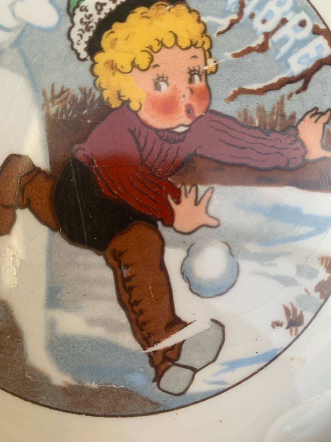 Series 12 months of the year and its dish Moulins des loups Hamage