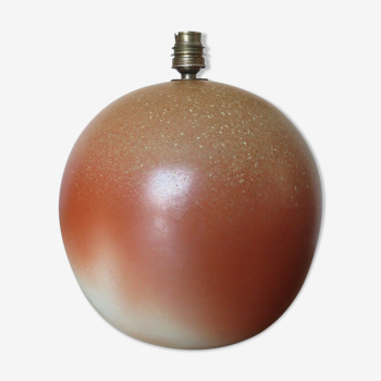 Lampe " boule " en céramique années 50 60