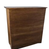 Rustic pine chest of drawers