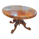 Oval Victorian tilt-top table, breakfast table / 1840s
