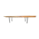 Table basse en bois exotique
