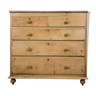Commode anglaise en pin