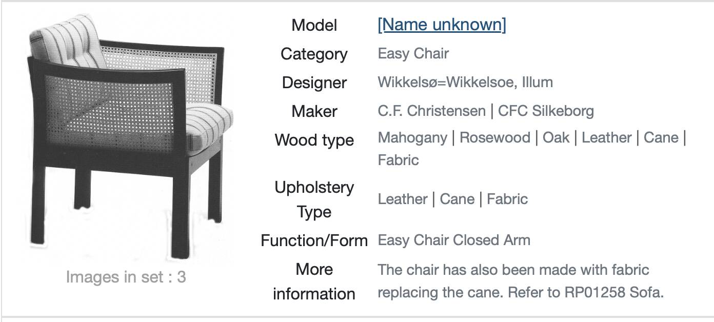 1970s, Danish design by Illum Wikkelsø, armchair model "Plexus", teak wood,