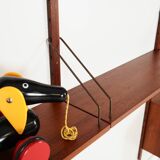 Teak shelving unit, Danish design, 1960s, production: Denmark