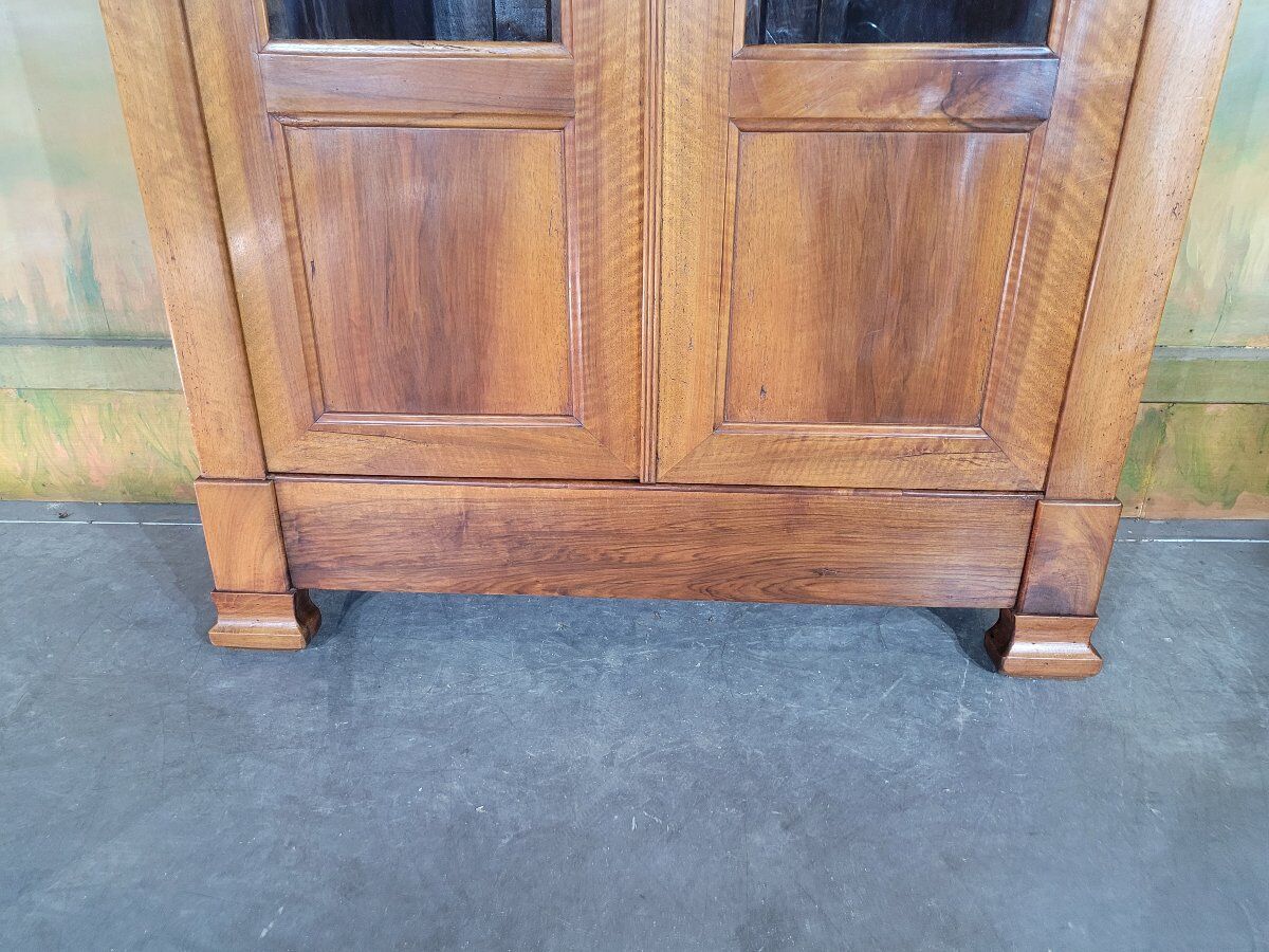 Louis Philippe period walnut library