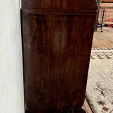 Art Deco shelf in wood and burl