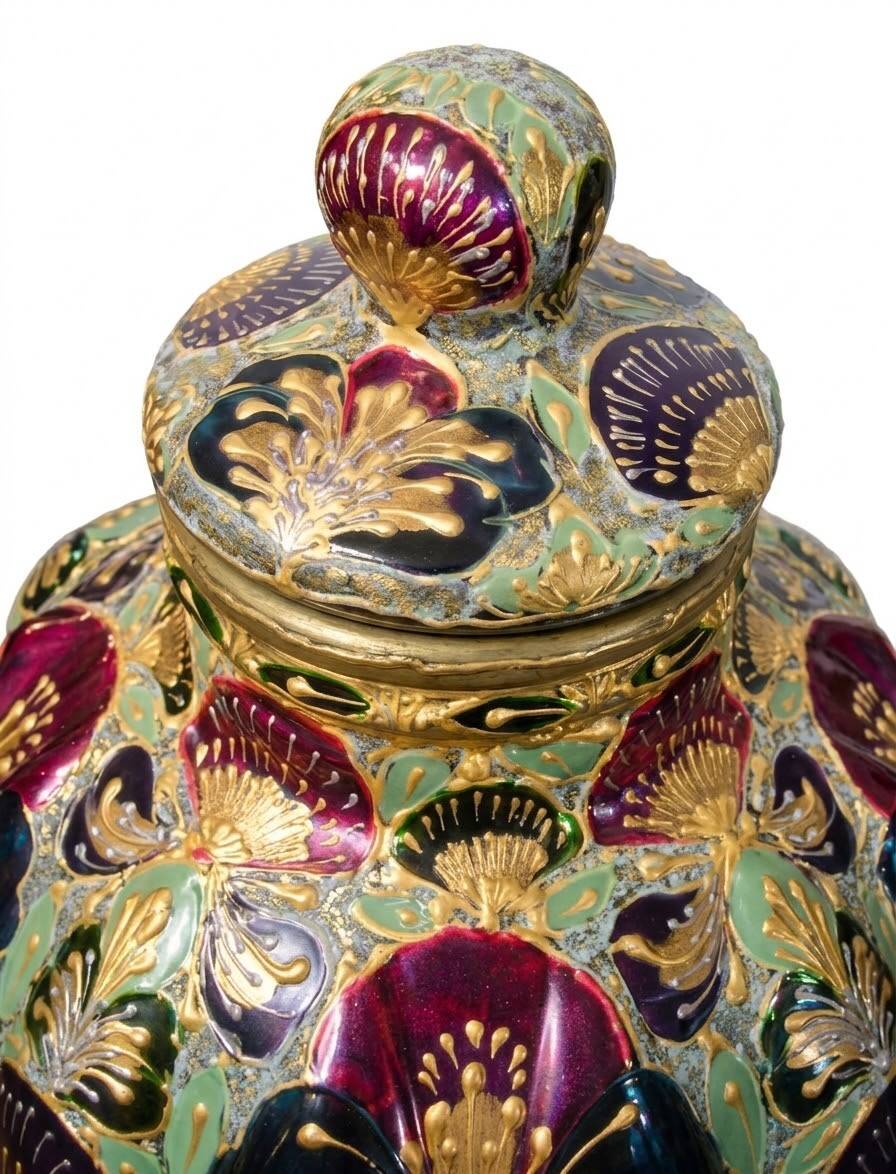 Art Nouveau table centrepiece, type Zaghini Italy.