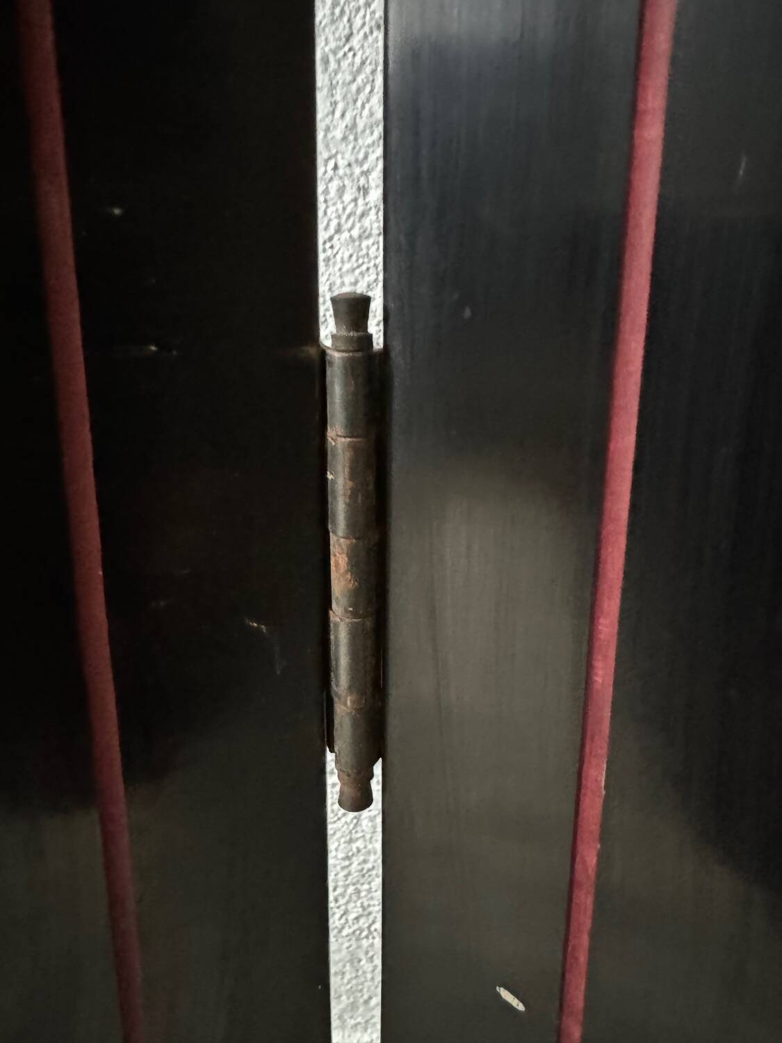 Antique Chinese lacquer screen