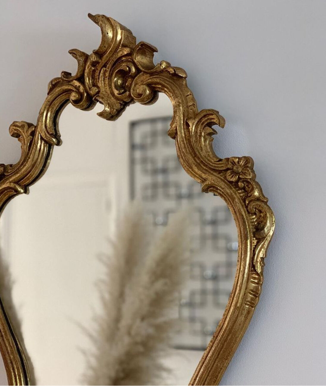 Baroque style mirror  40x70cm
