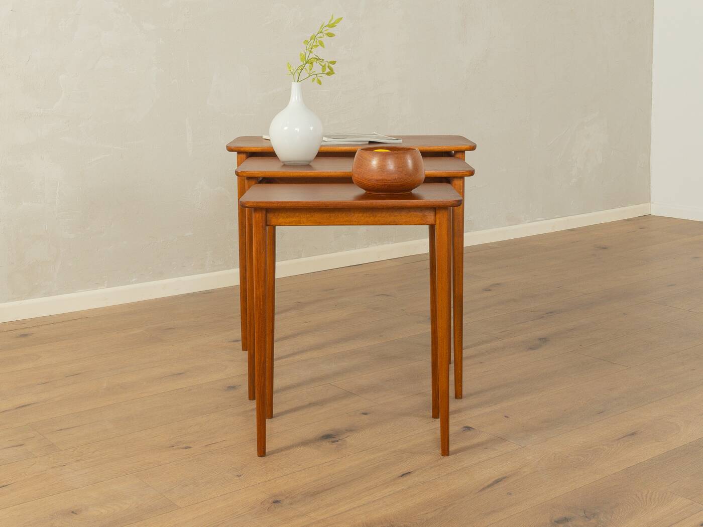 Nesting tables from the 1960s by Lotos